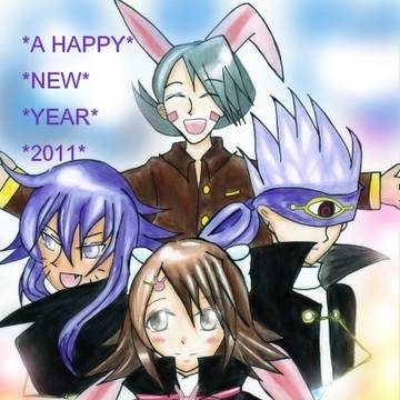 2011年尾刈斗中お年賀。