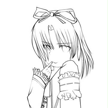 レン（着色前）