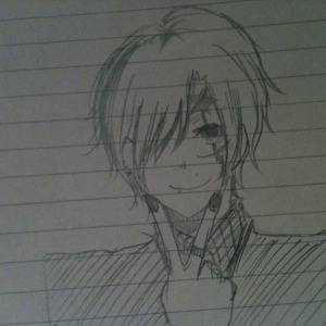 Ｄグレのアレンを落書き