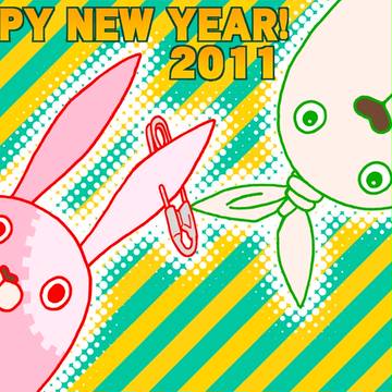 ウサギ年ですね