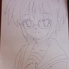 長門 線画