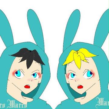 子マルコと黒子マルコ