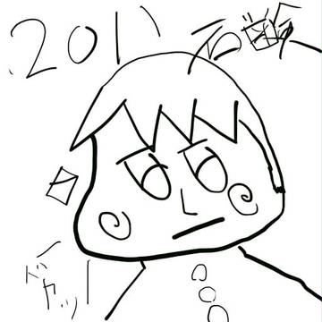 初めてペンタブ使った！絵