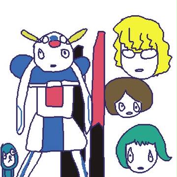 うろ絵のZガンダム