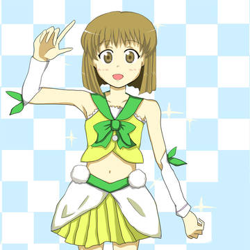 誕生日記念雪歩イラスト