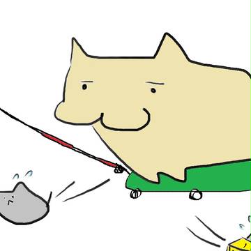 スケボーネコちゃん
