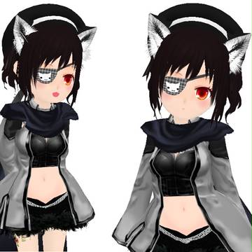 【PXCうさレンジャー】キャッツイヤー首領【交流用透過PNG】