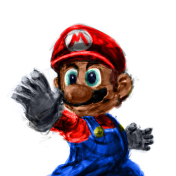 マリオ模写