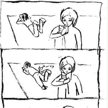 漫画描いた