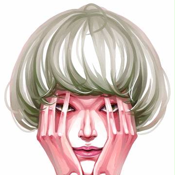 绿发