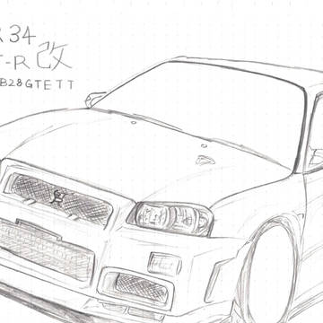 スカイライン　GT-R　(BNR34)