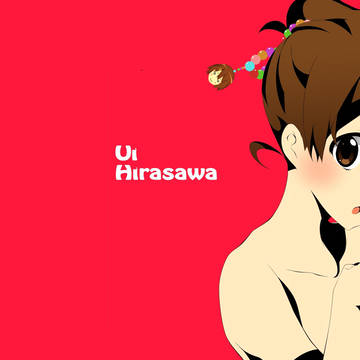 iUi 髪の毛を黒にするのを忘れたver　原画