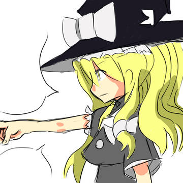 霧雨魔理沙を描いてみた