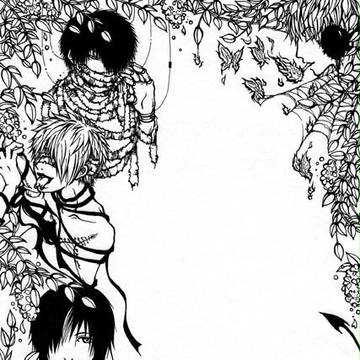 森の中