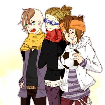 ３人