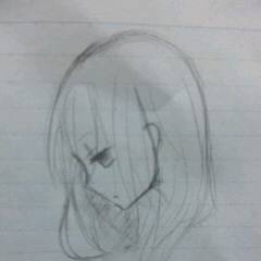 横顔練習