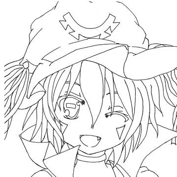メリー・ナイトメア【線画】