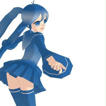 この青さなら空も飛べるはず！