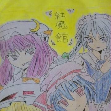 仲良し(?)四人組を描いてみた＊゜