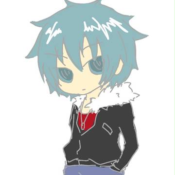 初描きアキラくん