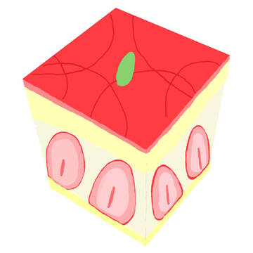 いちごのケーキ２