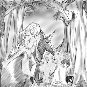 若王様と遭遇【落書き】