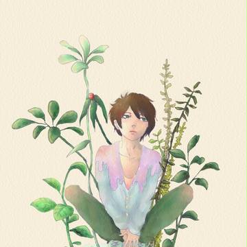草を生やすひと