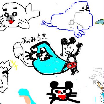 放送でみんなが描いたトドグラー