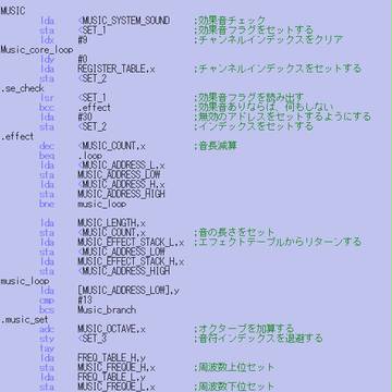 6502 プログラミング