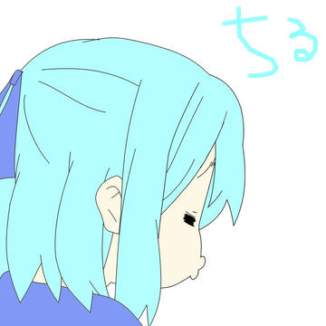ちる・・ゆい・・・ちるの！！塗ってみましたー