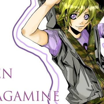 塗らせていただきました(鏡音レン)