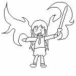 EXるみゃん　ドット塗り絵