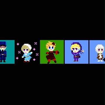 36×36で北５ドット絵