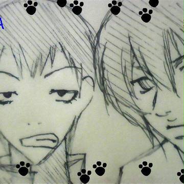 【落書き】荒北さんと新開さん