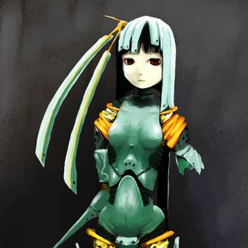 じと目