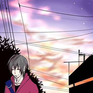 夕暮れ