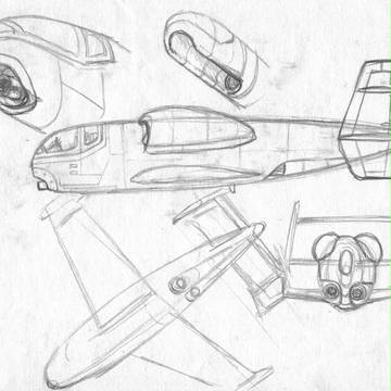 架空機ラフ（汎用戦闘機2）
