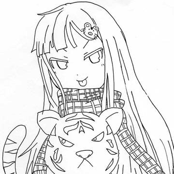ロリ×虎 （アナログ）