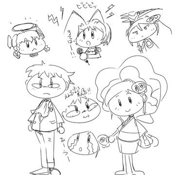 神のみ　らくがき
