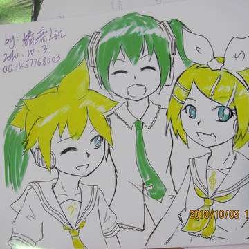 鏡音&初音