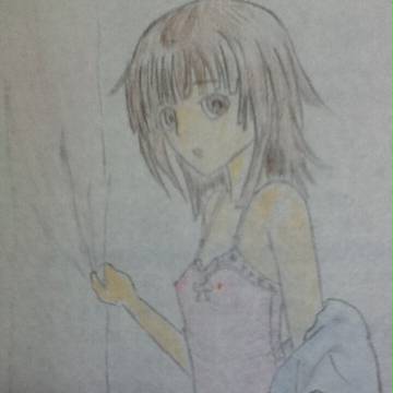 脱ぎかけの服とキャミソールの破壊力