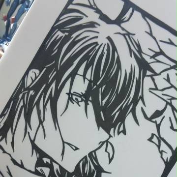 暇切り絵
