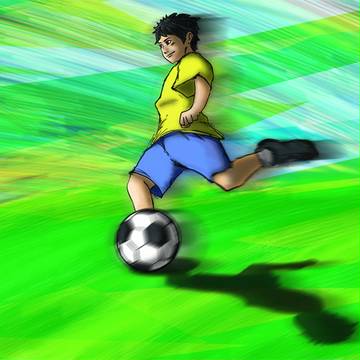 サッカー少年
