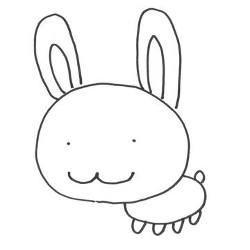 うさぎ。