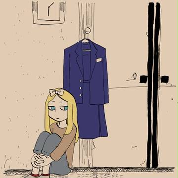 【百合】紺のブレザー【うくべら】