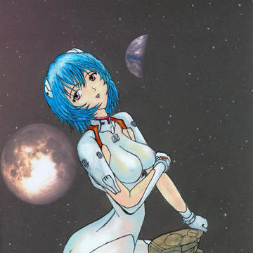綾波レイ　透けプラグスーツ