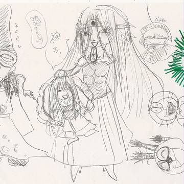 見ないで描いたキャラ２