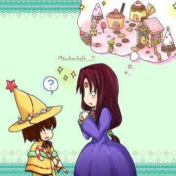 【ピク騎士】お菓子の国と聞いたので【交流】
