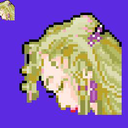 【×５比較】FF6　セリス【ドット絵】