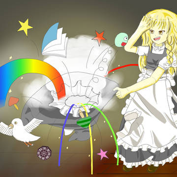 魔理沙のびっくり帽子